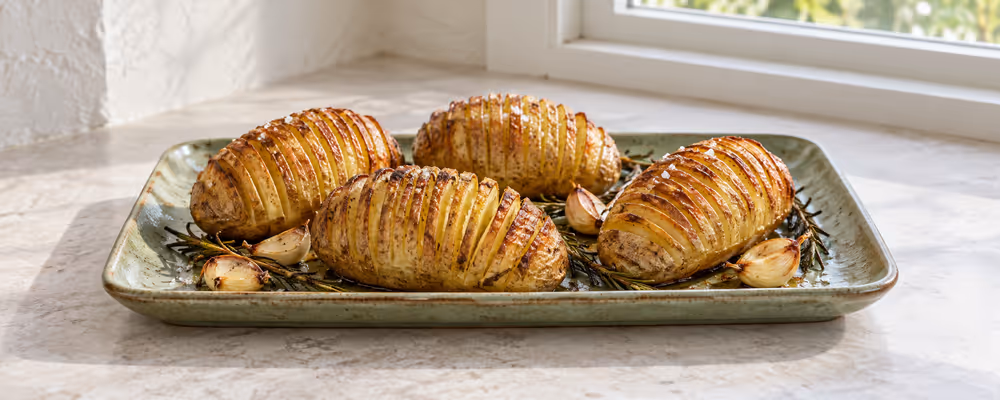 Hasselback Potatoes
