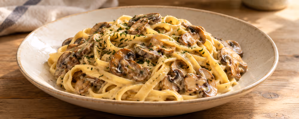 Creamy Mushroom Pasta