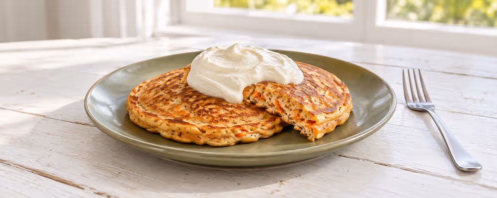 Carrot Cake Pancakes