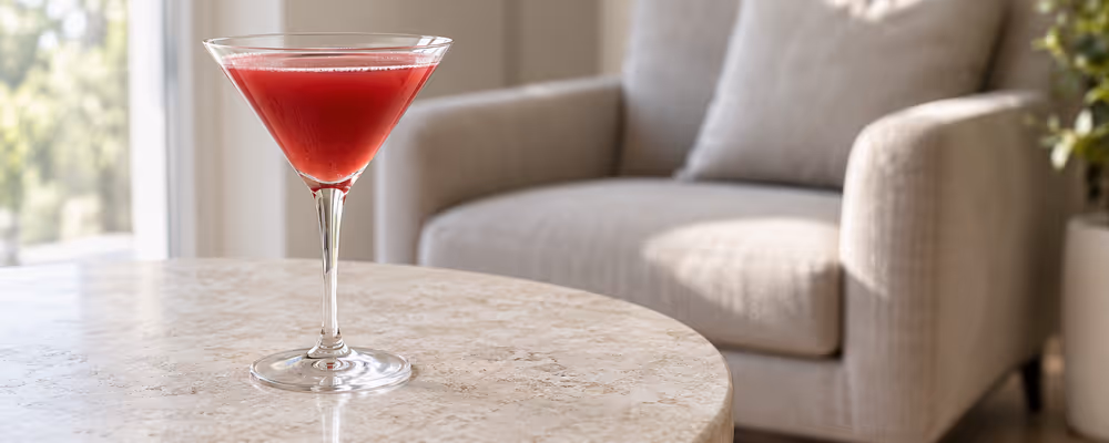 Virgin Pomegranate Martini