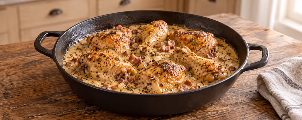 Poulet à la Moutarde