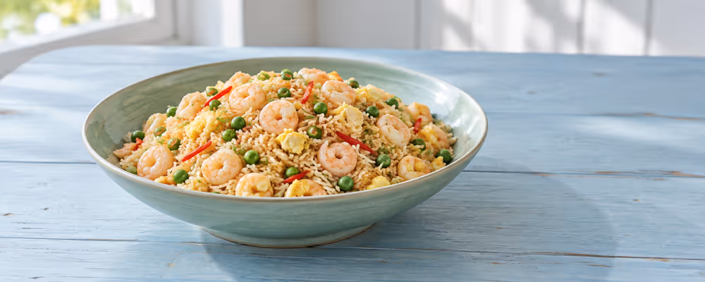 Shrimp & Pea Fried Rice