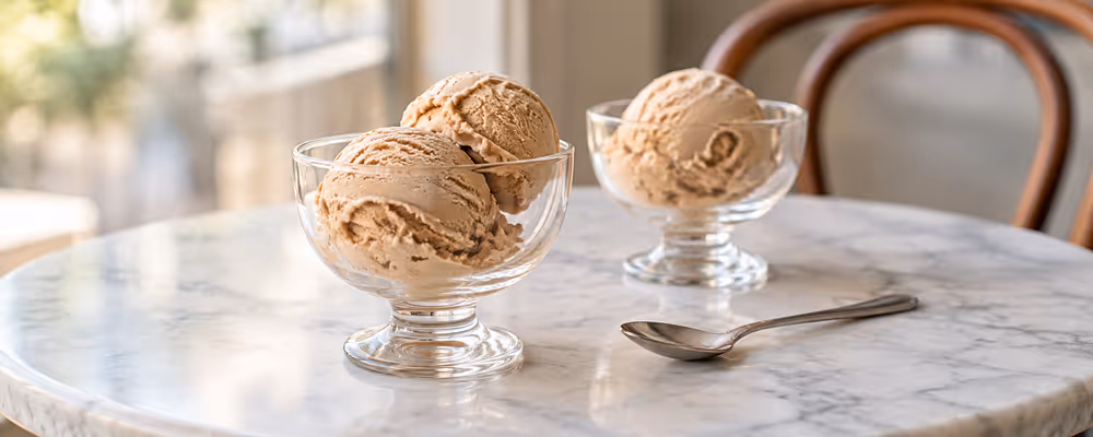 No-Churn Coffee Ice Cream