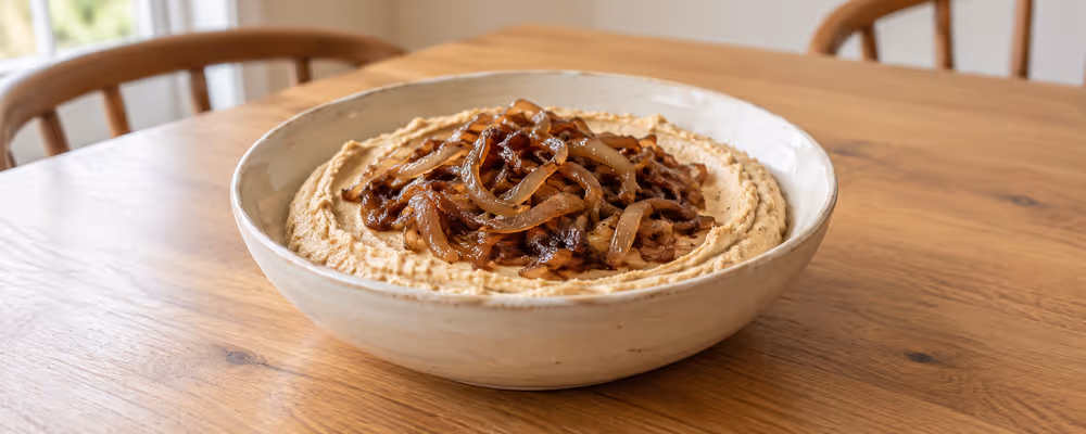 Caramelized Onion Hummus