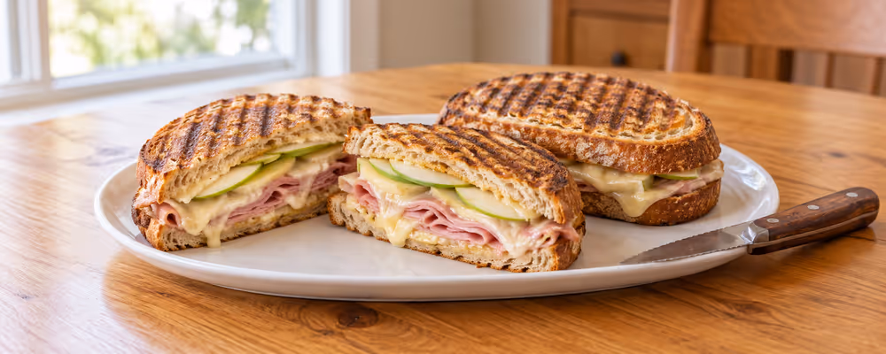 Ham, Apple & Brie Panini
