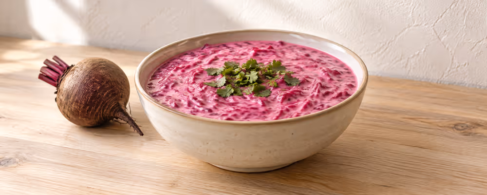 Beet Raita