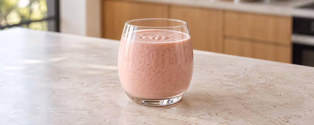 Avocado & Strawberry Smoothie