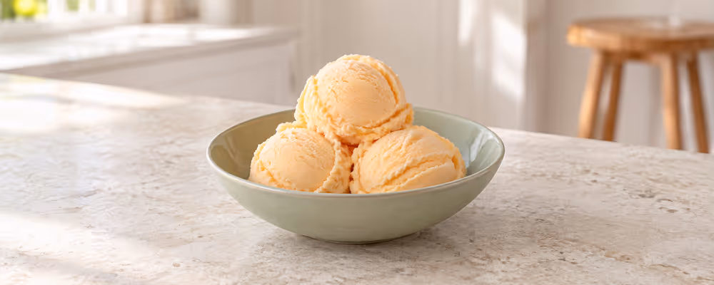 Peach Frozen Yogurt