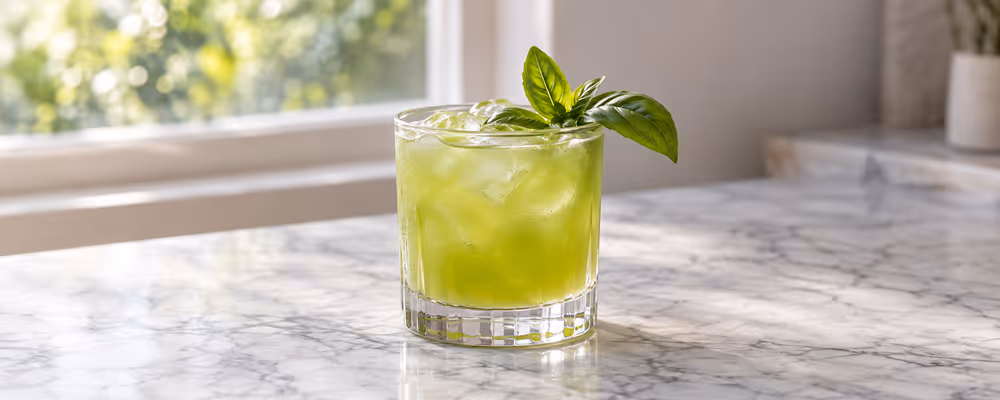 Gin Basil Smash