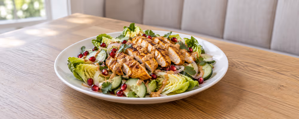 Chicken Satay Salad