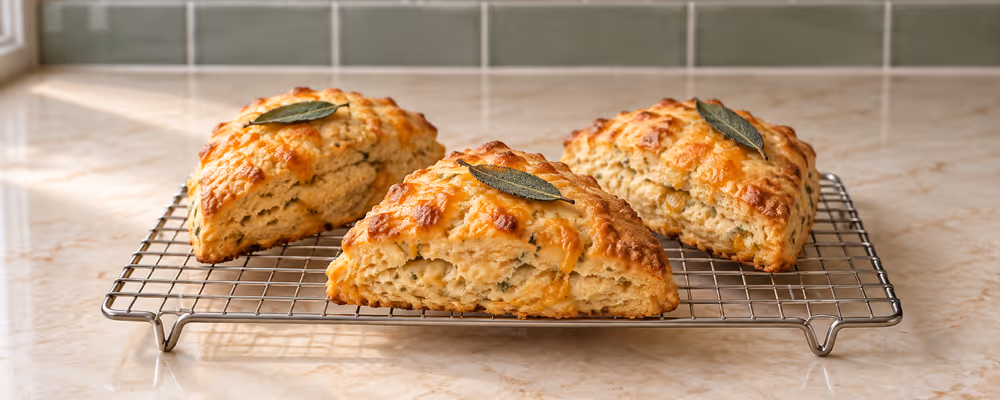 Cheddar & Sage Scones
