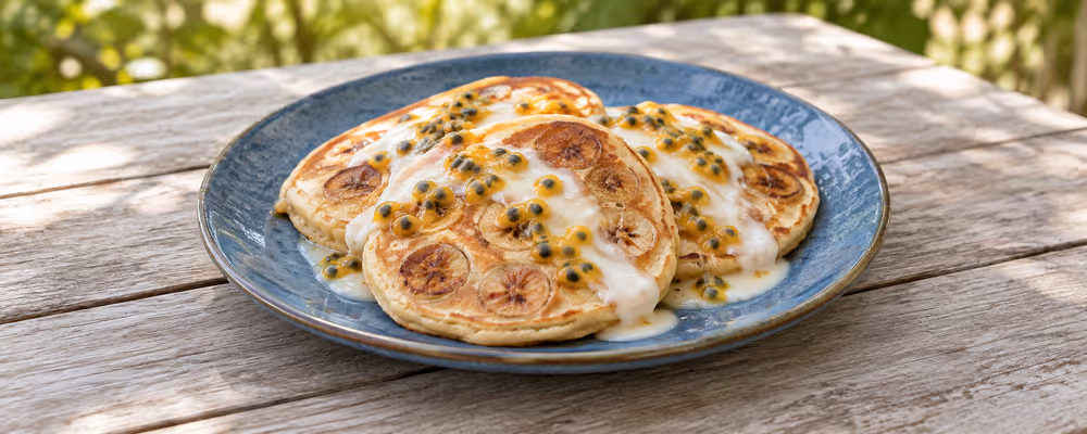 Coconut & Banana Pancakes