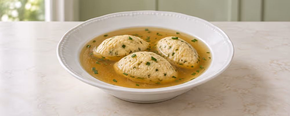 Semolina Dumpling Soup