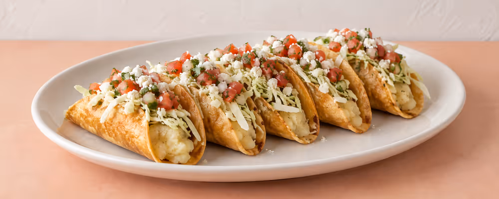 Tacos Dorados de Papa