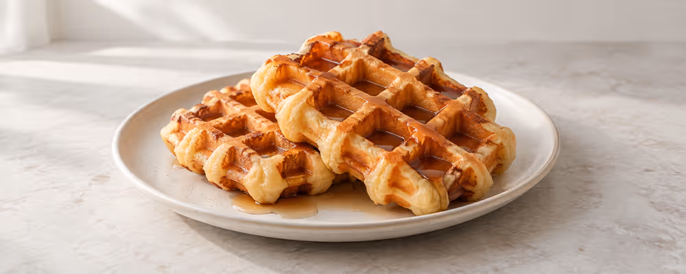 Belgian-Style Yeast Waffles