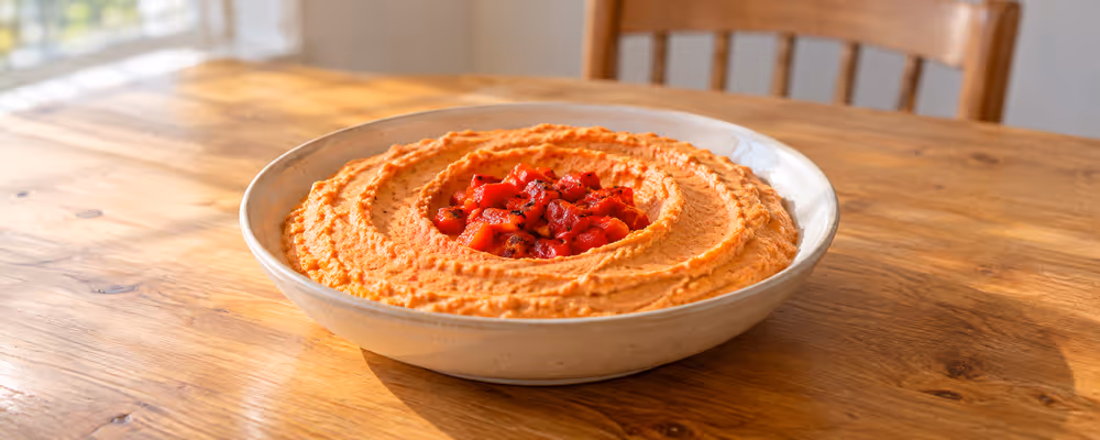 Roasted Red Pepper Hummus