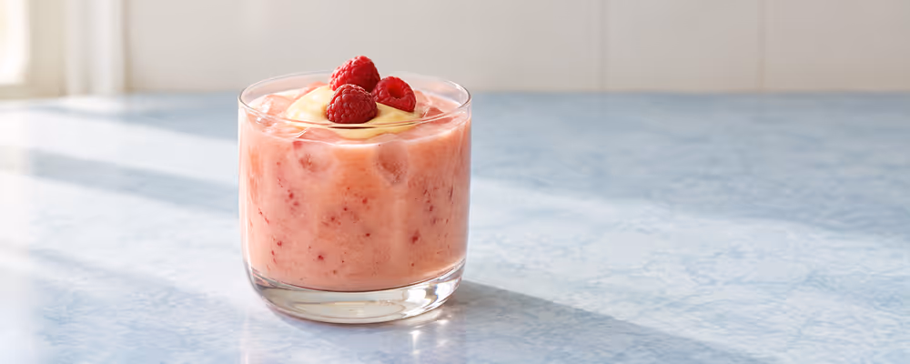 Peach Melba Smoothie