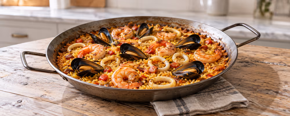 Seafood Paella