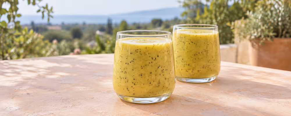 Kiwi & Mango Smoothie