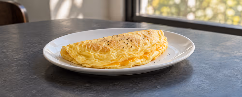 Cheddar Omelette