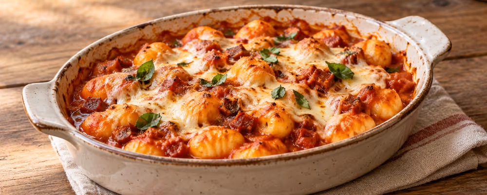 Chorizo & Mozzarella Gnocchi