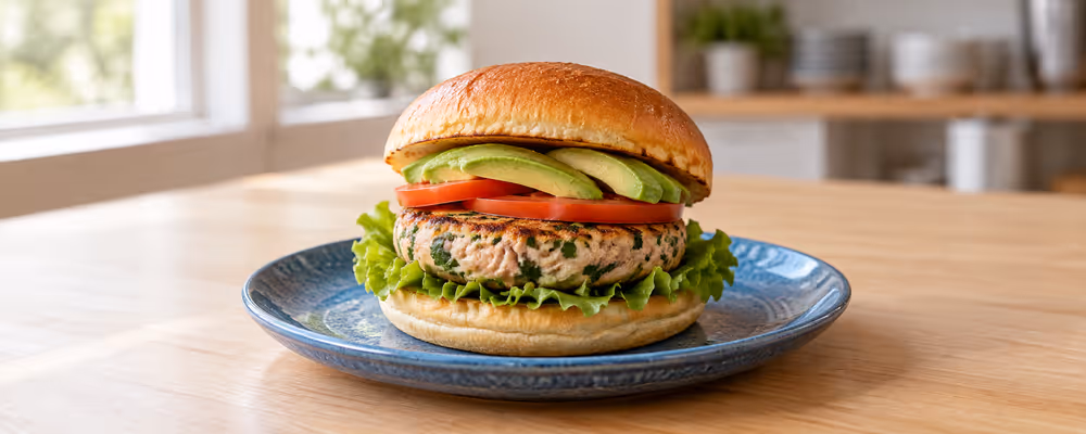 Ginger & Soy Tuna Burgers