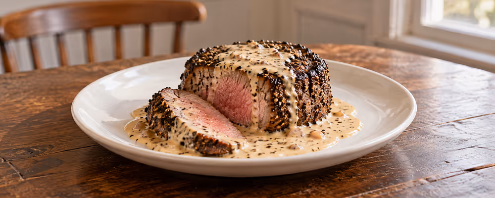 Steak au Poivre