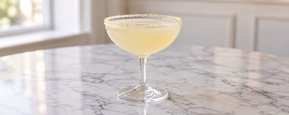 Virgin Lemon Drop Martini