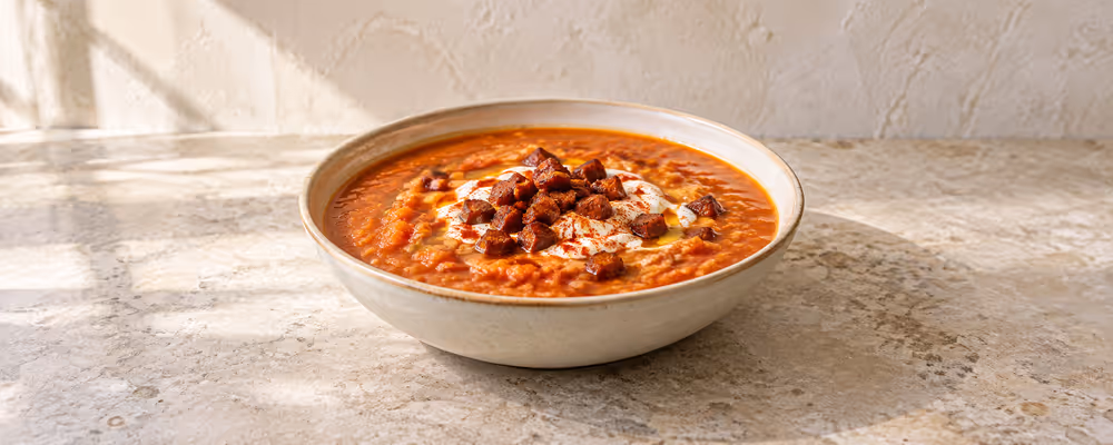 Red Lentil & Chorizo Soup