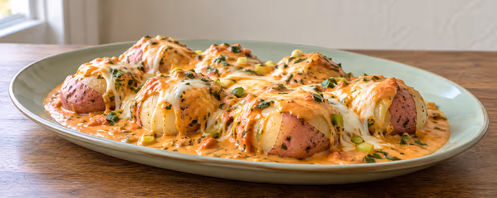 Papas Chorreadas