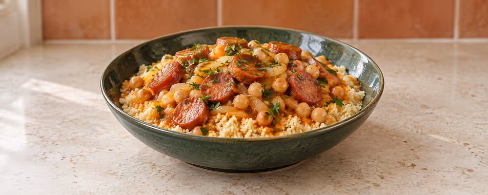 Chorizo & Chickpea Couscous