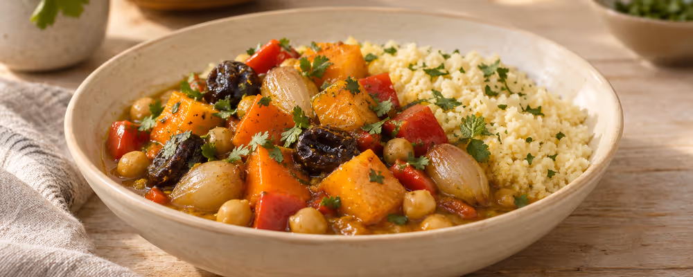 Moroccan Vegetable Tagine & Couscous