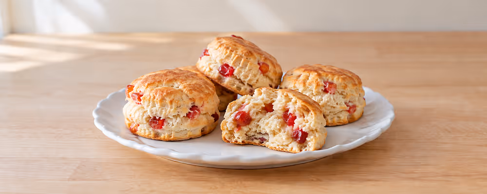 Cherry Scones