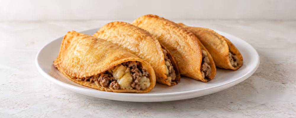 Beef & Potato Tacos Dorados