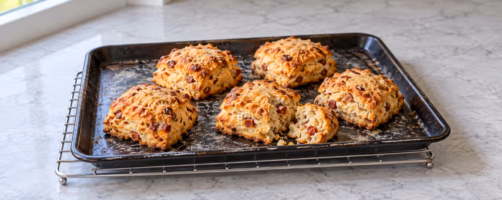 Chorizo & Manchego Scones