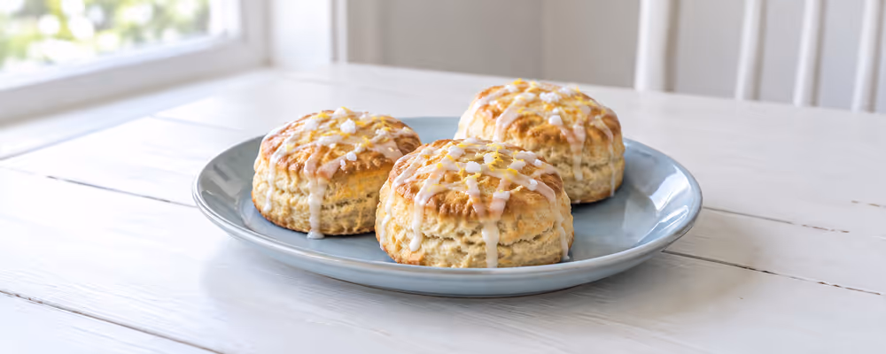 Lemon Drizzle Scones