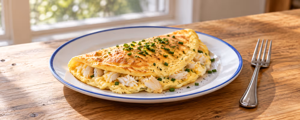 Smoked Haddock Omelette Arnold Bennett