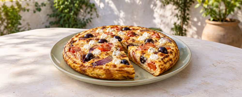 Greek Salad Omelette
