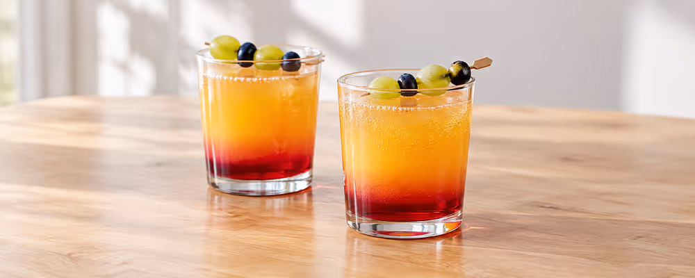 Orange, Grenadine & Berry Mocktail