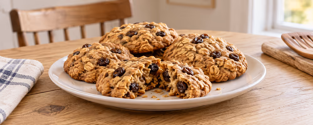 Oatmeal Raisin Cookies