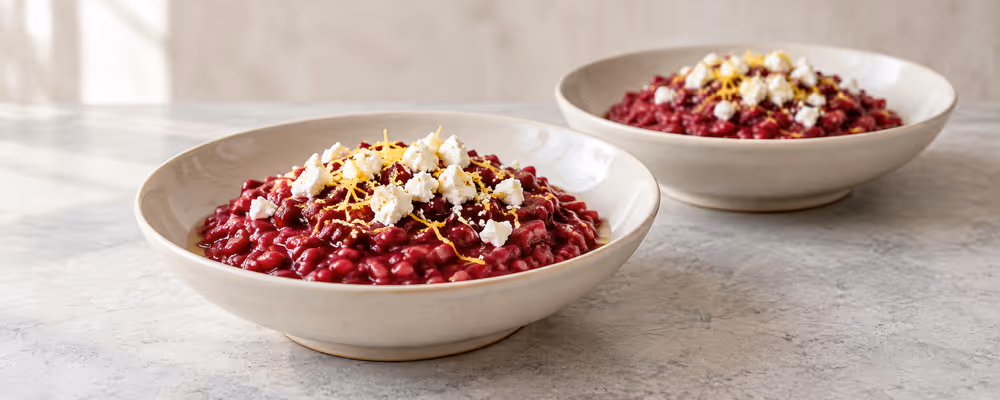 Beet & Feta Risotto