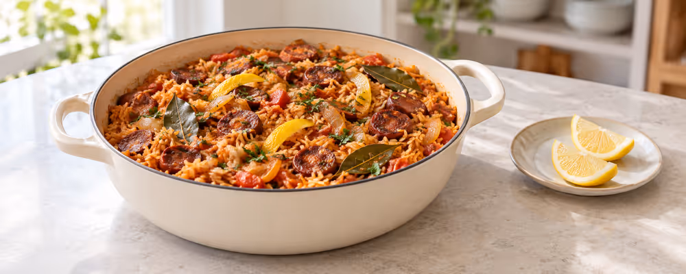 Chorizo Pilaf