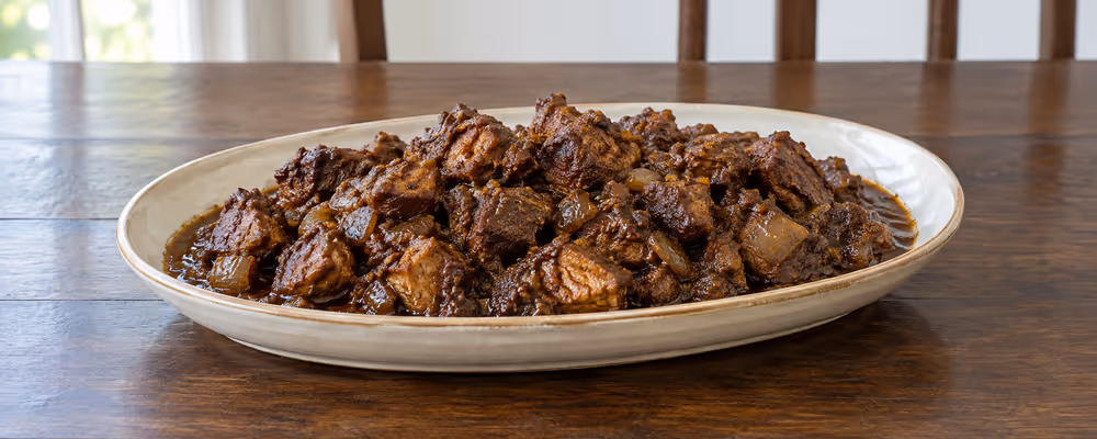 Sri Lankan Black Pork Curry