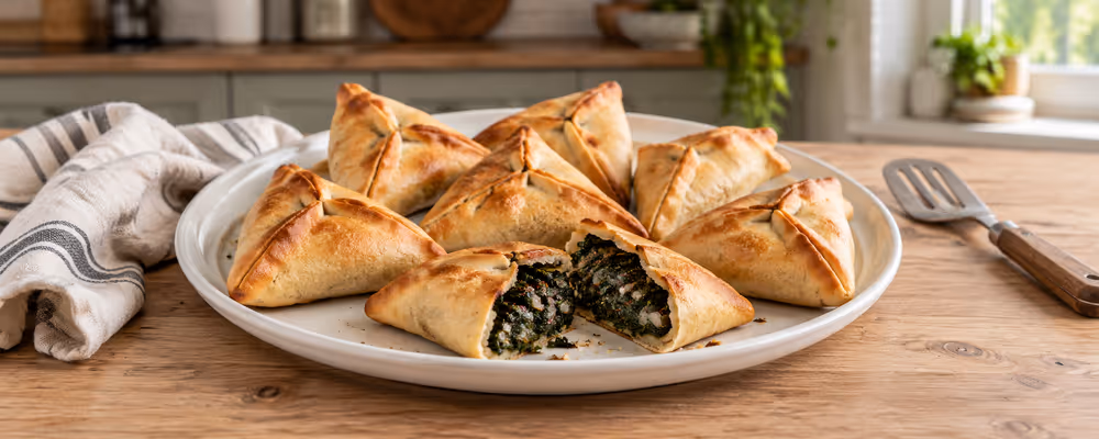 Spinach Fatayer