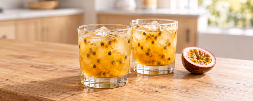 Passion Fruit Caipirinha