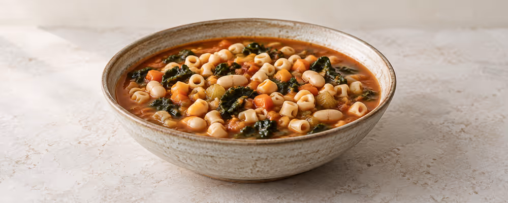 Slow Cooker Pasta e Fagioli
