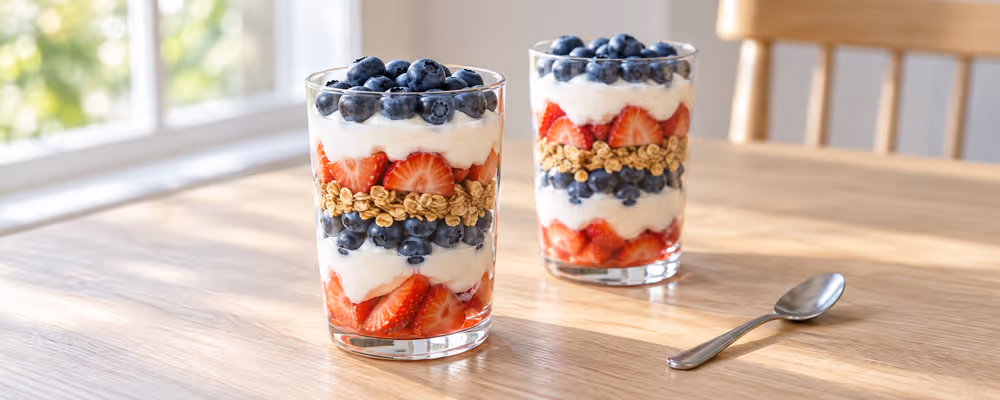 Berry Yogurt Parfaits