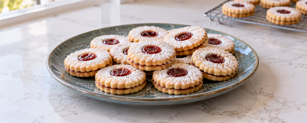 Linzer Cookies