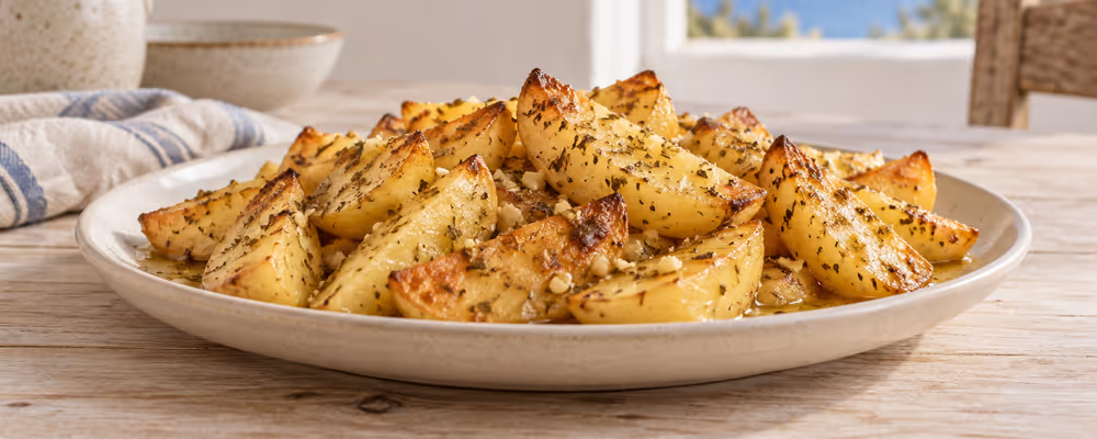 Greek Lemon Potatoes