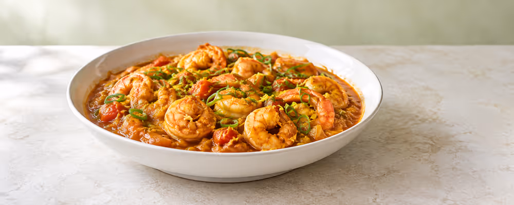 Cari Crevettes Combava